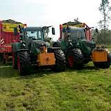 Bei der Grasernte mussten alle mitanpacken.