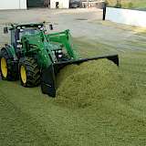 Hinsichtlich des gesamten Erntevorganges, sagt Martin Burgmair, liegt die Priorität eindeutig im Silo.