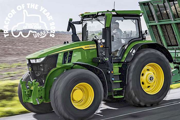 Hat den Tractor of the Year 2022 gewonnen: John Deere 7R 350 AutoPowr