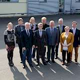 Die Jury (v.l.n.r.): Gesa Lormis, Detlev Albrink, Hans-Günter Dörpmund, Heike Hartmann, Christoph Götz, Holger Middelberg, Heinrich Wingels, Heinzbert Mies, Cornelia Hemel, Dr. Martin Thelen