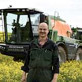 Seit 2017 setzt LU Jörg Barth einen Selbstfahrer mit 30 m Gestänge im Pflanzenschutz ein.