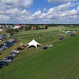 Luftbild der Belchim-Versuchsfläche in Hänigsen. Foto: Belchim Crop Protection