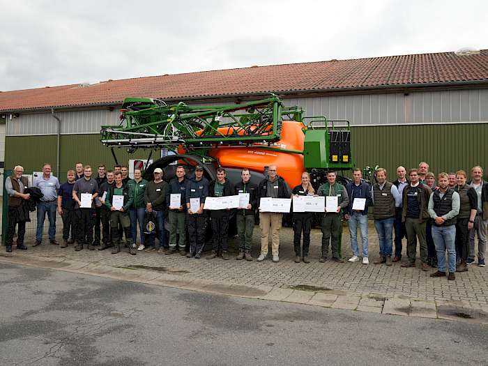 Gruppenbild vom Berufswettbewerb